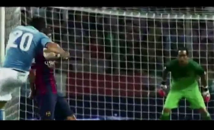 Error de Claudio Bravo en derrota del Barcelona