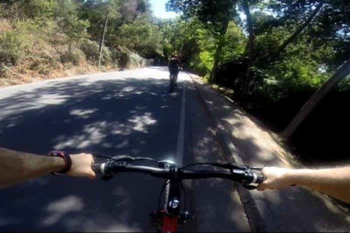 Ciclistas se tomaron el Cerro San Cristóbal durante el mes de enero