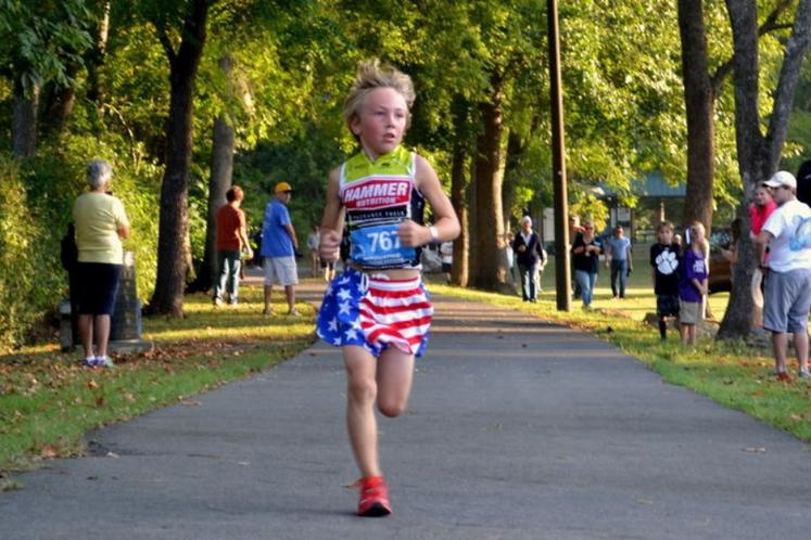 William Tullis, el niño de 7 años que batió un récord mundial en 5 km