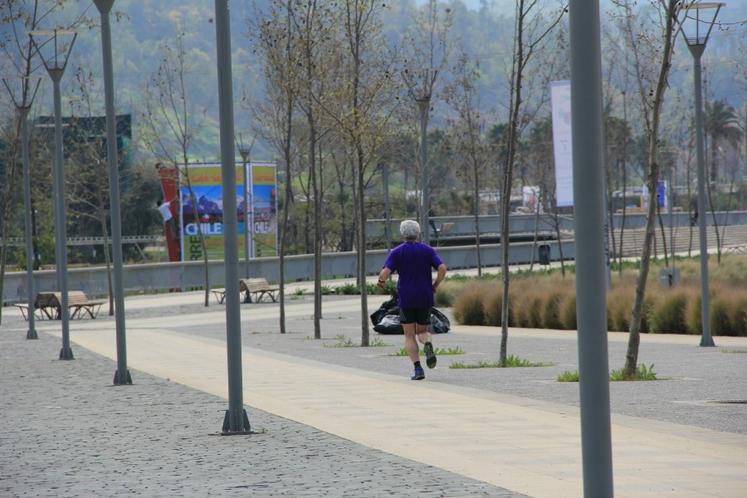 Parque Bicentenario: un buen lugar para correr