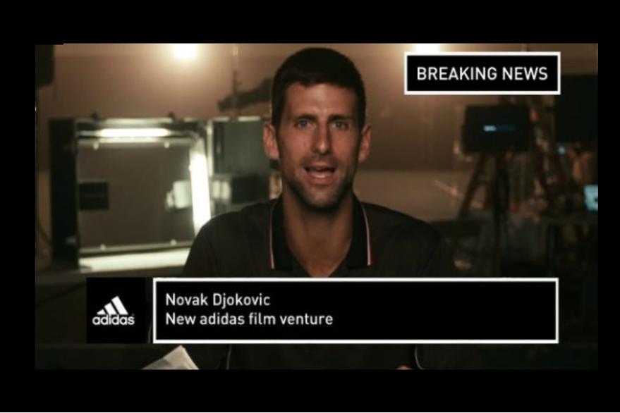Novak Djokovic debuta como director de comercial publicitario