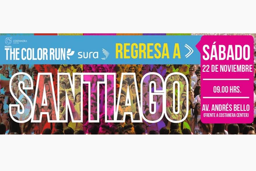 The Color Run Santiago - 22 de noviembre 2014
