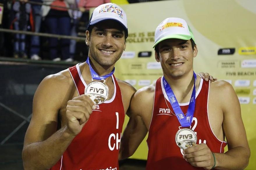 Primos Grimalt obtienen plata en Circuito Mundial de Voleibol Playas