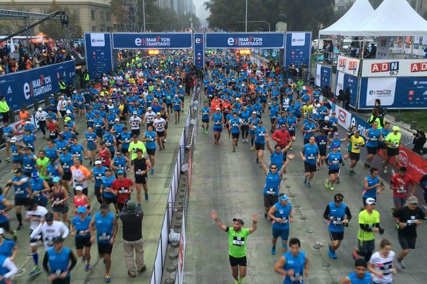 El proyecto que busca encontrar a jóvenes talentosos para el Entel Maratón de Santiago