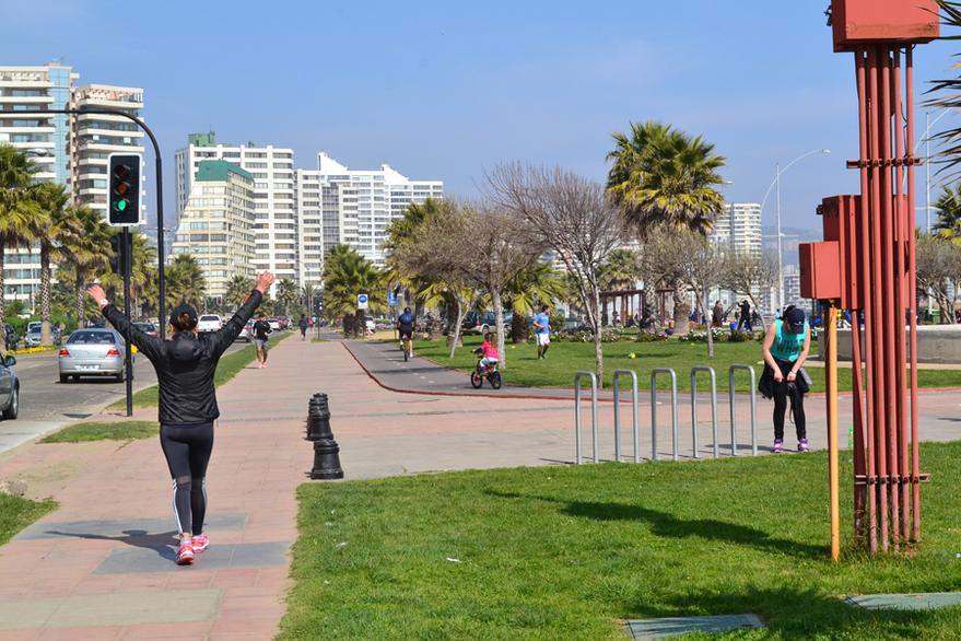 Lugares para Correr: Parque Costero de Viña del Mar