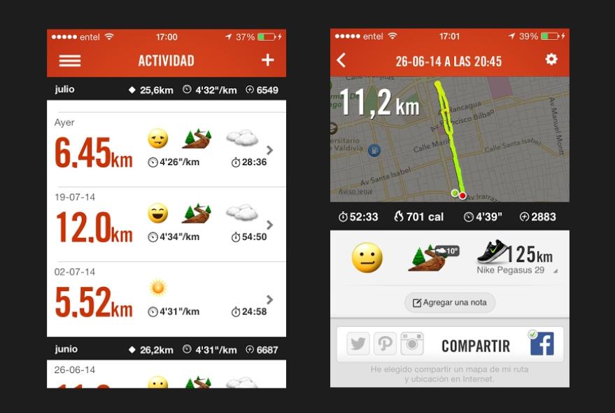 Nike+, una gran aplicación para correr